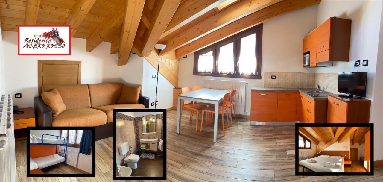 Residence Acero Rosso Ponte Di Legno Luaran gambar
